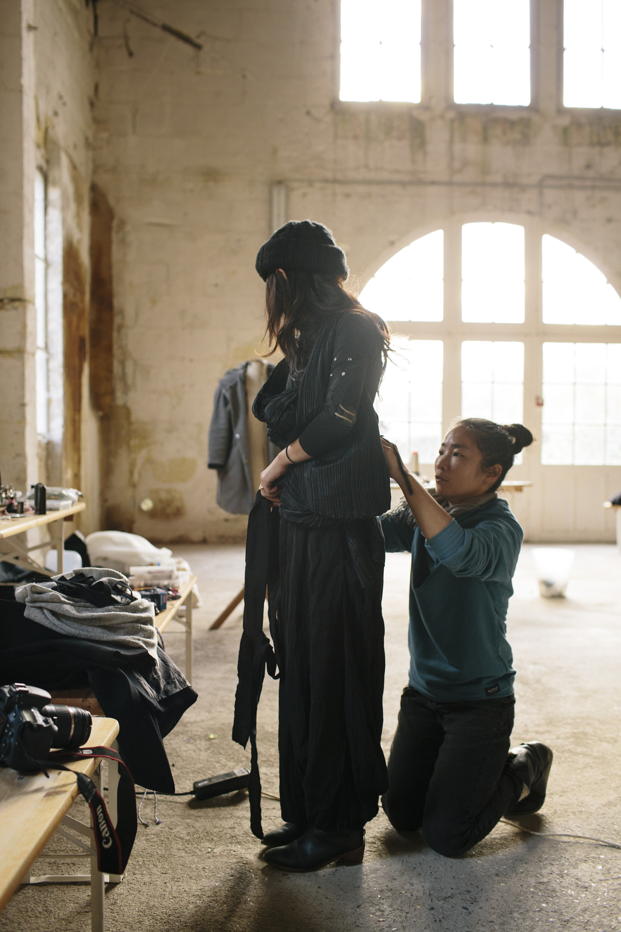 Costume fitting & tests _ photo by Corey Fuller